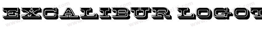 Excalibur Logotype Normal字体转换